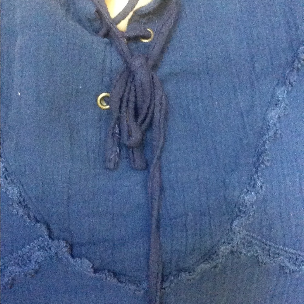 Navy top FREE SIZE - Picture 4 of 7